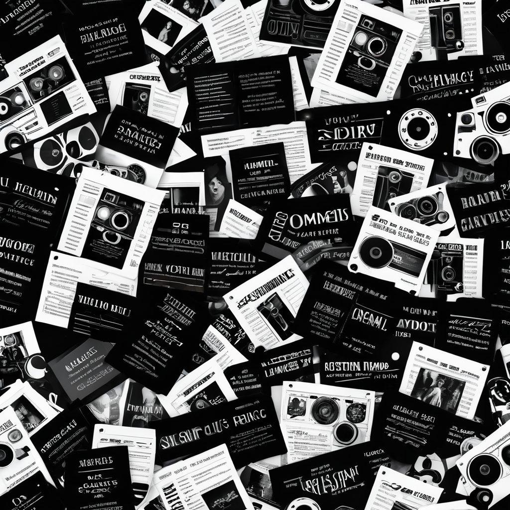 A dynamic collage depicting the evolution of adult and romantic film genres, featuring iconic film reels, a vintage camera, and snapshots of romantic scenes interspersed with modern adult film visuals. The background transitions from classic black and white to vibrant modern colors, symbolizing the journey through time in cinema. Include film awards and script pages floating around for added depth. super-realistic. vibrant colors. cinematic atmosphere.